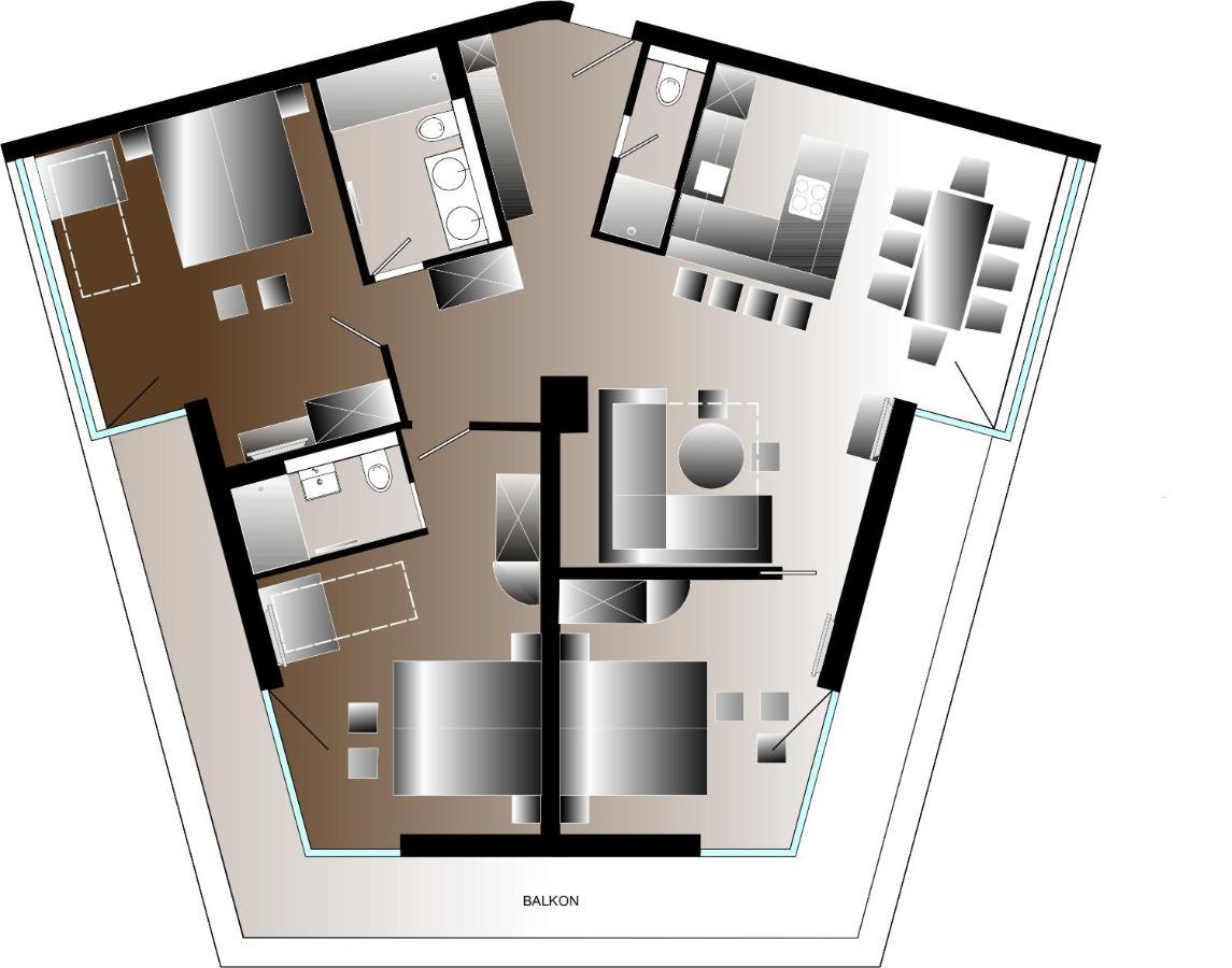 Apartment Fire & Ice Living